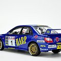 Subaru Impreza WRC #1 L.Kuzaj/M.Lukas 31 Rajd Elmot 2003 - 1:18 Solido