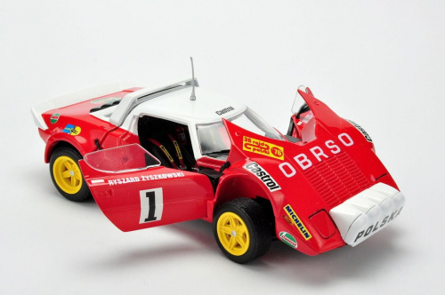 LANCIA STRATOS HF #1 P.Jaroszewicz/R.Żyszkowski 36 Rajd Polski 1976 - 1:18 SunStar