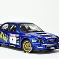 Subaru Impreza WRC #1 L.Kuzaj/M.Lukas 31 Rajd Elmot 2003 - 1:18 Solido