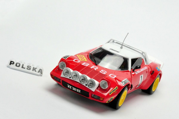 LANCIA STRATOS HF #1 P.Jaroszewicz/R.Żyszkowski 36 Rajd Polski 1976 - 1:18 SunStar