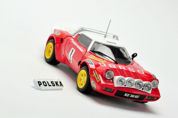 LANCIA STRATOS HF #1 P.Jaroszewicz/R.Żyszkowski 36 Rajd Polski 1976 - 1:18 SunStar